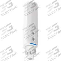 PHILIPS Compact LED Bulb: Type A, 4-Pin (G24q), PL Horizontal, LED, 2700K, 850 lm Light Output (MPN 8.5PL-C/T LED/26H-2700 IF 4P 10/1). Key specifications — Brand: PHILIPS; Bulb Designation: 8.5PL-C/T LED/26H-2700 IF 4P 10/1; Dimmable: Yes; Color Temperature: 2700K.