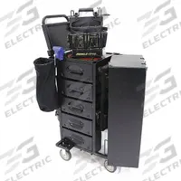 MOBILE SHOP Tool Utility Cart: Black / Black Drawer, 16 in Wd, 36 in Dp, 39 1/2 in Ht, No Lid (MPN MS-H3O-EMTY). Key specifications — attr1116772: MOBILE SHOP; attr1116768: Padlock.