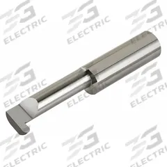 MICRO 100 Grooving Tool: 3/8 in Shank Dia., Right Hand, 2-1/2 in Overall Lg (MPN FR-055-6)
