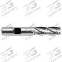 YG-1 Square End Mill: High Speed Steel, 4 Flute, 5/8" Mill Dia, 1-5/8" LOC, 3-3/4" OAL (MPN 04087)