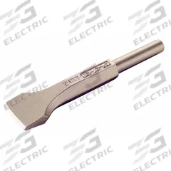 AMPCO Chisel: 0.875 in Shank Size, Round, Round, 2 1/2 in Chisel Tip Wd, 9 in Overall Lg (MPN CP-22-ST). Key specifications — attr294781: AMPCO; attr292728: Round; attr292729: Round.