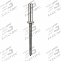 Blind Rivet,1 23/35" L,1/8" dia,PK500: Inch, 1 21/32 in Overall Lg, 35/64 in Body Lg, Dome, 500 PK (MPN U33610.012.0045). Key specifications — Brand: APPROVED VENDOR.