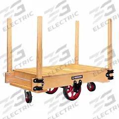 HAMILTON Platform Truck: 2,200 lb, 60 in L x 30 in W x 16 1/4 in H Deck, 8 in Caster Dia, (2) Swivel (MPN PB1108-H-SPB3048). Key specifications — Caster/Wheel Configuration: (2) Swivel; Brand: HAMILTON.