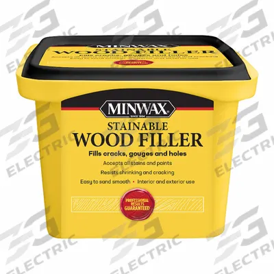 MINWAX Wood Filler: 16 oz Container Size, Tube - Wood Fillers