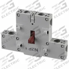 HUBBELL Auxiliary Contact: 100 A Current Rating, 600V AC, Hubbellock Series (MPN HBLAC1). Key specifications — Material: Non-Metallic; For Use With: Hubbellock Series; Manufacturer Part Number: HBLAC1; Includes: 1 NO + 1 NC; Brand: HUBBELL; Product Type: Auxiliary Contact Block.