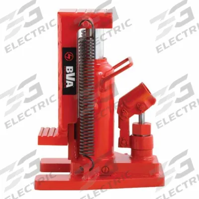 BVA HYDRAULICS Hydraulic Ram Machine Lift: Steel, Manual Handle, Mechanical - High-Clearance Bottle Jacks