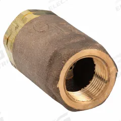APOLLO Check Valve: Swing, Inline Valve Body, 3/4 in Pipe Size, FNPT x FNPT, Bronze, Female, NPT (MPN 61LF50401). Key specifications — Brand: APOLLO.