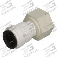 WATTS Push-Fit Fitting: 1/2 in OD x 3/4 in Pipe Size, Push-to-Connect x NPS, Polysulfone, Adapter (MPN 3510-1012). Key specifications — Brand: WATTS.