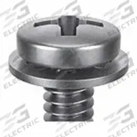 SEMS Screw: Internal Tooth, 1/4"-20 Thread Size, 3/8 in Lg, Stainless Steel, Passivated, Pan (MPN 1-PPI-25C-37). Key specifications — Drive Size: #3.