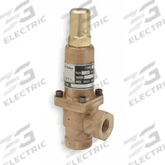 CASH VALVE Adjustable Back Pressure Relief Valve: FNPT x FNPT, 1 in x 1 in, Bronze, 40°F to 450°F (MPN K10EWA01-E4-0400). Key specifications — Brand: CASH VALVE.
