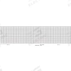 GRAPHIC CONTROLS Fanfold Paper Strip Chart: Fanfold Paper Strip Chart, 4 3/4 in Strip Chart Wd, 2 PK (MPN CLH GD200190). Key specifications — Brand: GRAPHIC CONTROLS; Grid Color - NEW: Gray; Compatible with Manufacturer Model Number: 300.