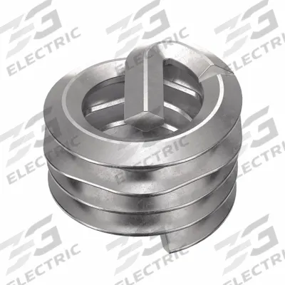 HELI-COIL Helical Insert: Tangless Tang Style, Screw-Locking, #8-32 Thread Size, Plain - Screw-Locking Tangless Helical Inserts