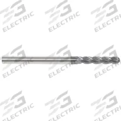 APPROVED VENDOR Ball End Mill: Carbide, AlTiN Coated, 4 Flute, 1" Mill Dia, 2-1/4" LOC, 5" OAL (MPN 226-001097)