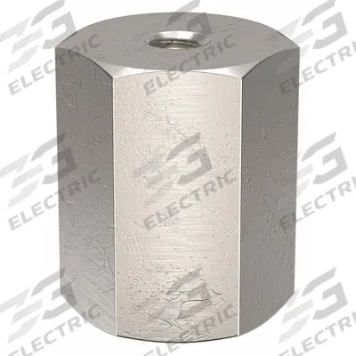 APPROVED VENDOR Standoff: Inch, Female x Female, Hex, Aluminum, Plain, 3/8 in Overall Lg - Aluminum Female x Female Standoffs