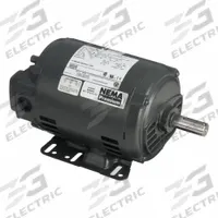 U.S. MOTORS General Purpose Motor: Rigid Base Mount, Open Drip Proof, 1 hp, 200V AC, 1,755 RPM (MPN D1P2H). Key specifications — Brand: U.S. MOTORS; Nameplate Voltage @ 60 Hz: 200V AC; Full Load Current @ 60 Hz: 3.6 A; Nameplate RPM @ 60 Hz: 1,755 RPM; Motor Enclosure: ODP.