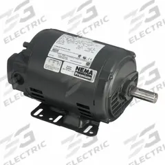 U.S. MOTORS General Purpose Motor: Rigid Base Mount, Open Drip Proof, 1 hp, 200V AC, 1,755 RPM (MPN D1P2H). Key specifications — Brand: U.S. MOTORS; Nameplate Voltage @ 60 Hz: 200V AC; Full Load Current @ 60 Hz: 3.6 A; Nameplate RPM @ 60 Hz: 1,755 RPM; Motor Enclosure: ODP.