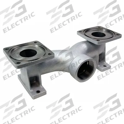 Dayton Inlet Manifold: Inlet, Cast Iron, 3 in FNPT - Manifolds