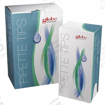 GLOBE SCIENTIFIC Pipette Tip: Non-Sterile, 200 ul Capacity, Bulk Bag, No Filter, Clear - Non-Strerile Pipette Tips