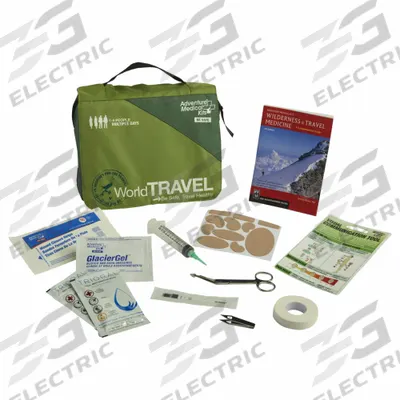 ADVENTURE MEDICAL First Aid Kit and Housing: Gen Purpose, 4 People Served, 144 Components - General Purpose First Aid Kits