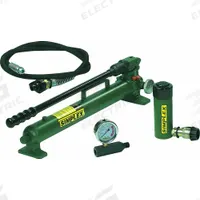 SIMPLEX Cylinder and Hand Pump Set: 10 ton Cylinder Nominal Capacity, 6 in Cylinder Stroke, R106 (MPN ST106A). Key specifications — attr96781: GT5; attr96779: R106; attr96780: P42; attr98877: SIMPLEX.