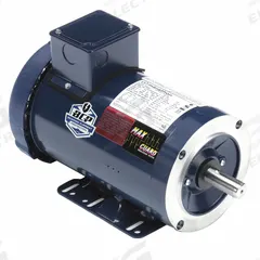 LEESON General Purpose Motor: C-Face/Rigid Base Mount, Totally Enclosed Fan Cooled, 1 1/2 hp (MPN 145TTFR16331). Key specifications — Brand: LEESON; Nameplate Voltage @ 60 Hz: 230/460V AC; Full Load Current @ 60 Hz: 4.6/2.3 A; Nameplate RPM @ 60 Hz: 1,755 RPM; Motor Enclosure: TEFC.