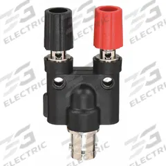 POMONA Binding Post Adapter: Double Banana Jack, Banana Jack Adapters, Not Panel Mounted, Stackable (MPN 1452). Key specifications — Brand: POMONA; Panel Mounted - NEW: Not Panel Mounted; Stackability: Stackable.