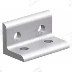 Inside Corner Bracket: Wide Inside-Corner Bracket, 10 Series, 1 in x 1 7/8 in x 1 in, 4 Holes (MPN 4113). Key specifications — Material: Aluminum; Brand: 80/20; Finish: Anodized.