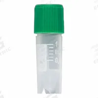 GLOBE SCIENTIFIC Test Tube: Test Tube, Polypropylene, 1.2 mL Capacity - mL, Conical, Colorless (MPN 6050). Key specifications — Brand: GLOBE SCIENTIFIC; Graduated: Yes; Closure Color: Colorless; Includes Closure: No; Body Color: Colorless; Bottom Shape: Conical; Body Material: Polypropylene.