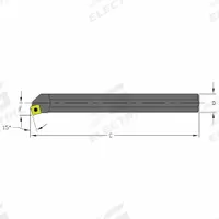 ULTRA-DEX USA Indexable Boring Bar: S06K SSKCR2 (MPN 957-000-255). Key specifications — attr257292: S06K SSKCR2.
