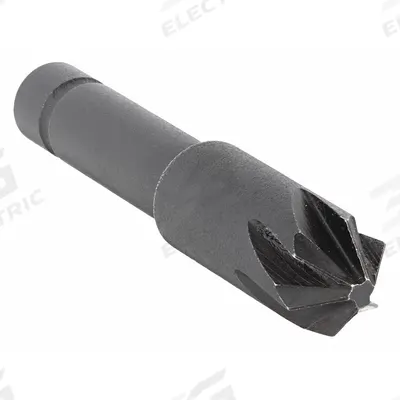 KEO Countersink: 90°, 6 Flute, 1/4 in Body Dia - Smooth-Finish Six-Flute Countersinks