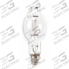 HID Bulb: Universal Burning, BT37, Mogul Screw (E39), 1,000 W Watt, 3700K, Metal Halide (MPN MVR1000/U/BT37). Key specifications — Color Temperature: 3700K; Brand: GE LAMPS; Shatter-Resistant: No.