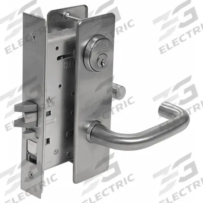 CORBIN RUSSWIN Door Lockset: Office Lever Locksets, Chrome