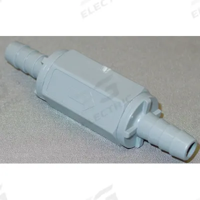 APPROVED VENDOR Ball Cone Spring Check Valve: Ball, Inline Valve Body, PVC, 3/8 in Pipe Size - PVC Ball Check Valves