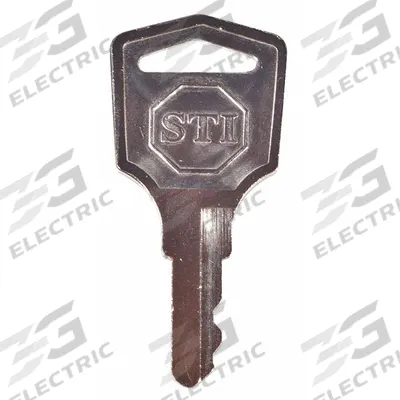 SAFETY TECHNOLOGY INTERNATIONAL Key: Nickel, 1 5/8 in Overall Lg, KIT-H19030 - Keys for Alarm & Wall Fixture Covers
