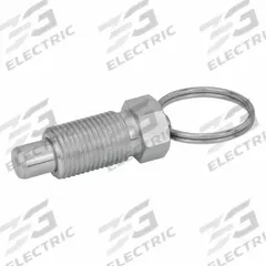 JW WINCO Indexing Plungers with Pull Ring: Steel Body w/ SS Plunger, M8 Thread (MPN 717-5-M8-A-ST). Key specifications — attr1009433: JW WINCO.