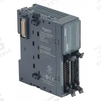 SCHNEIDER ELECTRIC Discrete Input Modules: (32) Discrete In (MPN TM3DI32K). Key specifications — Manufacturer Part Number: TM3DI32K; Power Required: 24V DC; Product Type: Discrete Input Modules; Series: M251; Mounting Style: Panel; Number and Type of Inputs: (32) Discrete.