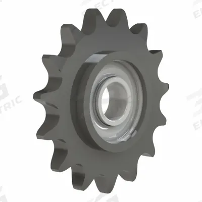 BREWER MACHINE & GEAR Idler Sprocket: For 60 Chain Size, Nylon, 13 Teeth - Hubless, Ball Bearing Idler Sprockets