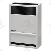 WILLIAMS COMFORT PRODUCTS Surface-Mount Gas Wall Heater: Natural Gas, Gravity Convection (MPN 1403822). Key specifications — Brand: WILLIAMS COMFORT PRODUCTS; Overall Dimensions - H x W x D: 26-1/4 in x 18 in x 7-1/8 in; Ignition Type/Ignition Power Source: Matchless Piezo/Manual Push Button.