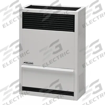 WILLIAMS COMFORT PRODUCTS Surface-Mount Gas Wall Heater: Natural Gas - Vented Surface-Mount Gas Wall Heaters
