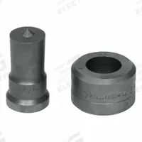 EDWARDS Metric Punch & Die Set: Edwards, 55 ton_65 ton_100 ton_120 ton Compatible Ironworker Size (MPN ED9-PDM25). Key specifications — attr67451: IW55 , IW65 , IW100, IW120; attr67489: Round; attr67463: 25 mm; attr67447: ED9-PDM25; attr67456: Edwards; attr67443: EDWARDS; attr67472: 25 mm Metric Punch & Die Set.