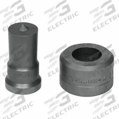 EDWARDS Metric Punch & Die Set: Edwards, 55 ton_65 ton_100 ton_120 ton Compatible Ironworker Size (MPN ED9-PDM25). Key specifications — attr67451: IW55 , IW65 , IW100, IW120; attr67489: Round; attr67463: 25 mm; attr67447: ED9-PDM25; attr67456: Edwards; attr67443: EDWARDS; attr67472: 25 mm Metric Punch & Die Set.