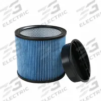 DAYTON Cartridge Filter: Dayton, Std, Wet/Dry, Paper, Shop Vacuum (MPN 61HV98). Key specifications — Filter Pickup Type: Wet/Dry; Filter Material: Paper; Compatible Vacuum Brand: Dayton; Brand: DAYTON.