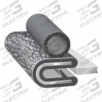 TRIM LOK INC Trim Seal: Rounded, 250 ft Overall Lg, PVC Outer, EPDM Bulb, 3/8 in Leg Lg (MPN 7M062B3X1/16A-250). Key specifications — Standards: UR; Bulb Material: EPDM; Brand: TRIM LOK INC; Color: Black; Outer Material: PVC; Profile Shape: Rounded.
