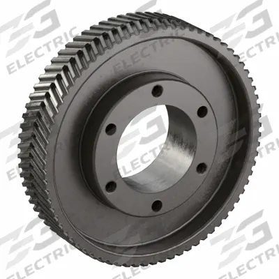 CONTINENTAL Gearbelt Pulley: Bushed, Quick Detachable, 14 mm Pitch, For 70 mm Belt Wd - QD Bushed Timing Pulleys
