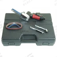 CHICAGO PNEUMATIC Air Belt Sander Kit: 1/2 in Belt Wd, 12 in Belt Lg, Pivoting Arm, Light Duty, NPT (MPN CP5080-3260D12K). Key specifications — attr1320306: CHICAGO PNEUMATIC.