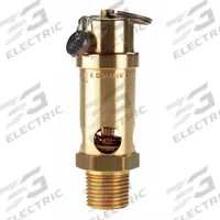 CONRADER Safety Valve: Soft Seat, 1/2 in (M)NPT Inlet (In.), 1/2 in (F)NPT Outlet (In.), Brass (MPN SRV530-1/2-CE-060). Key specifications — attr291993: Soft Seat; attr291998: Brass; attr292007: Silicone; attr292009: Brass; attr294753: CONRADER.