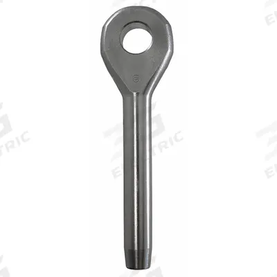 LOOS Marine Eye Fitting: 5/16 in Compatible Rope Dia, 9/16 in Swaged Outside Dia - Marine Eye Fittings