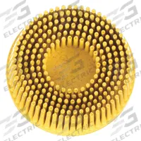 SCOTCH-BRITE Tapered Bristle Disc: 2 in Brush Dia, TR, Ceramic, P80 Grit (MPN 7000000743). Key specifications — Brand: SCOTCH-BRITE.