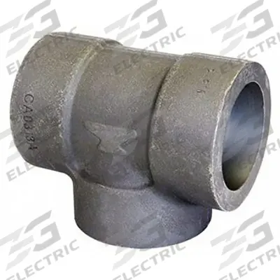 ANVIL Metal Pipe Tee: Tee, Steel, 2 in x 2 in x 2 in - Socket-Weld Extreme-Pressure Pipe Fittings