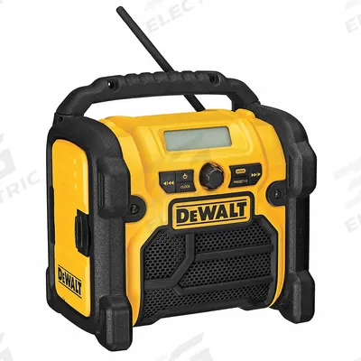 DEWALT Radio: Radio, CXT/LXT/XGT, AM/FM/Auxiliary/USB, USB - DEWALT Jobsite Radios & Speakers